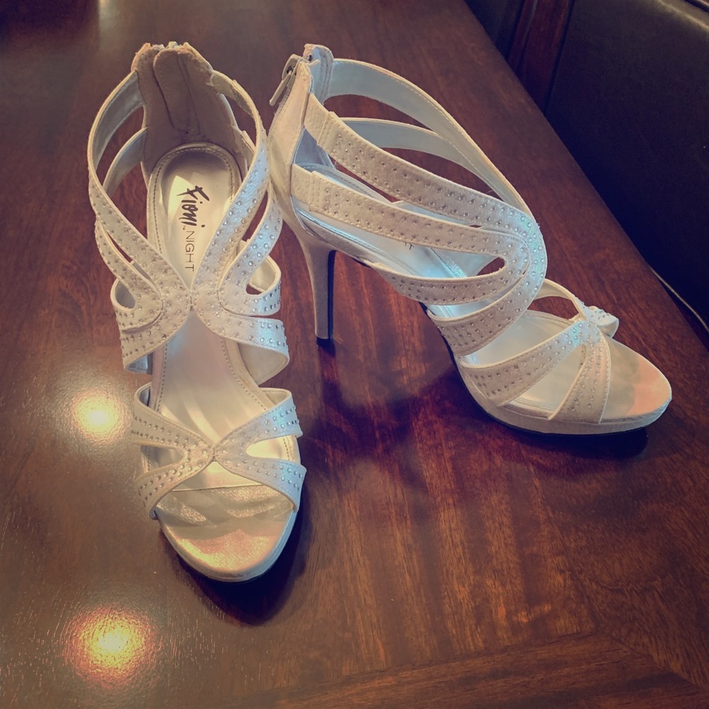 Silver heels